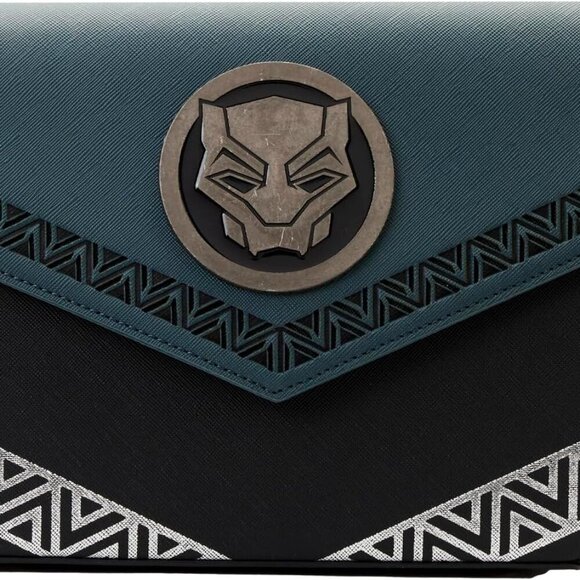 NWT Black Panther Wakanda Forever Loungefly Crossbody Handbag • - Picture 6 of 7